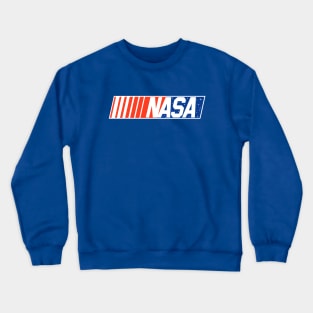 NASA NASCAR Logo Space Astronaut Crewneck Sweatshirt